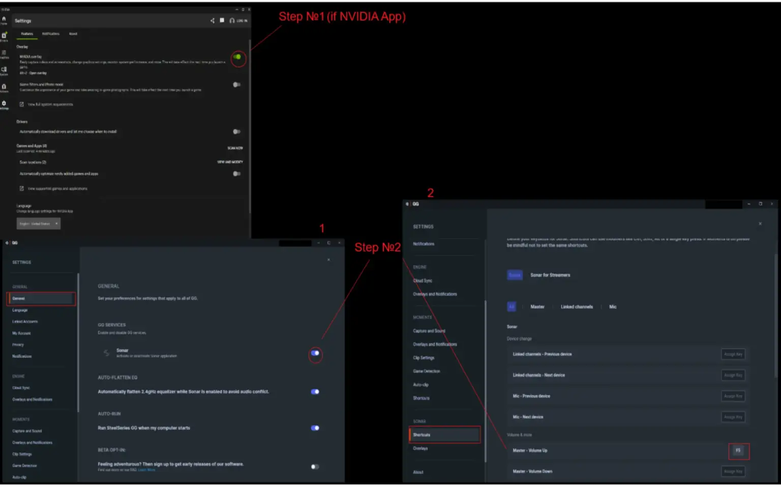 2. Начало - Скачивание оверлея [NVIDIA, SteelSeries, MedalTV, Discord]