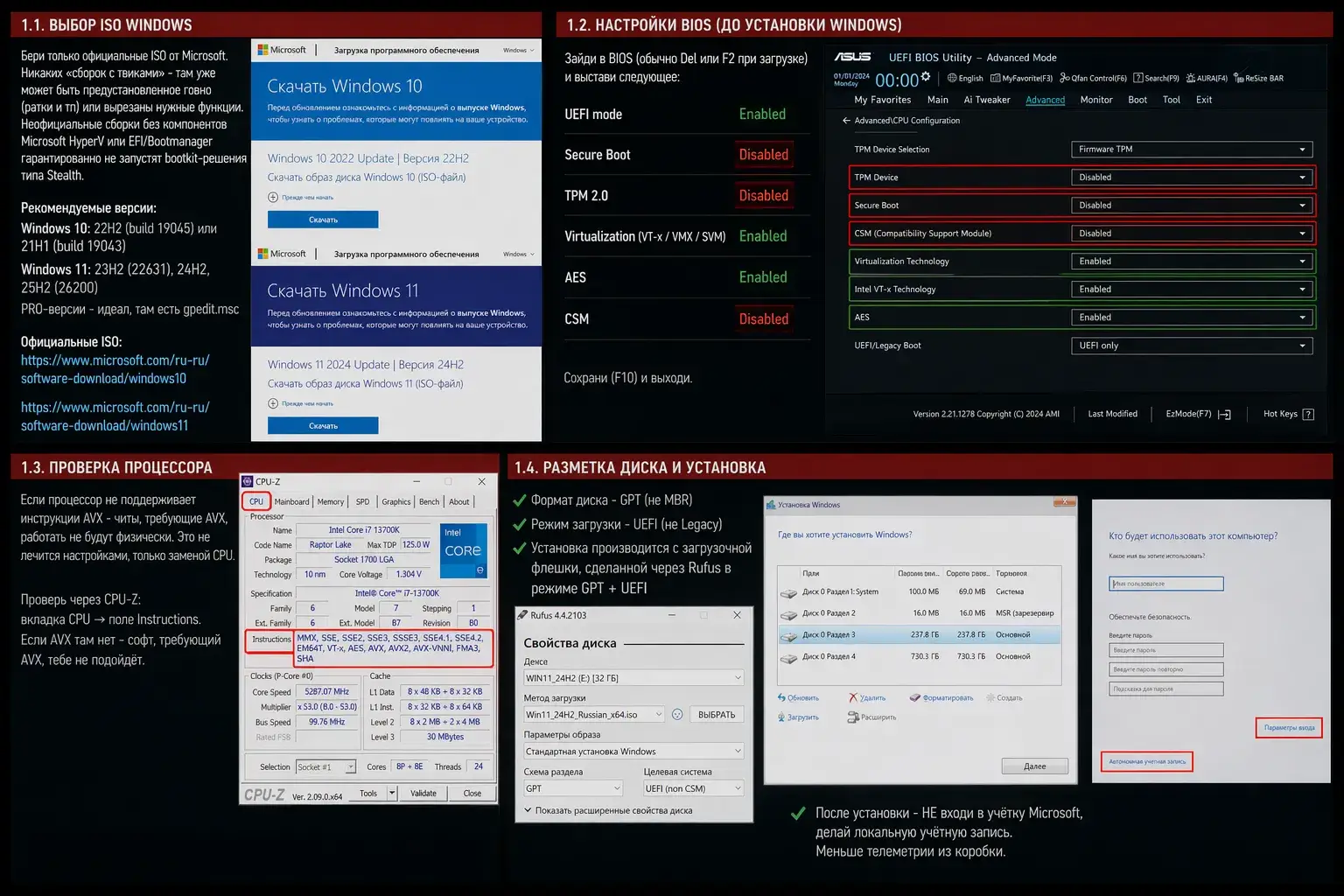 ЧАСТЬ 1. УСТАНОВКА СИСТЕМЫ