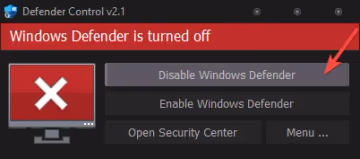 🛡️ Как правильно выключить Windows Defender 5