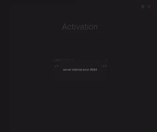 🔧 Server internal error #684