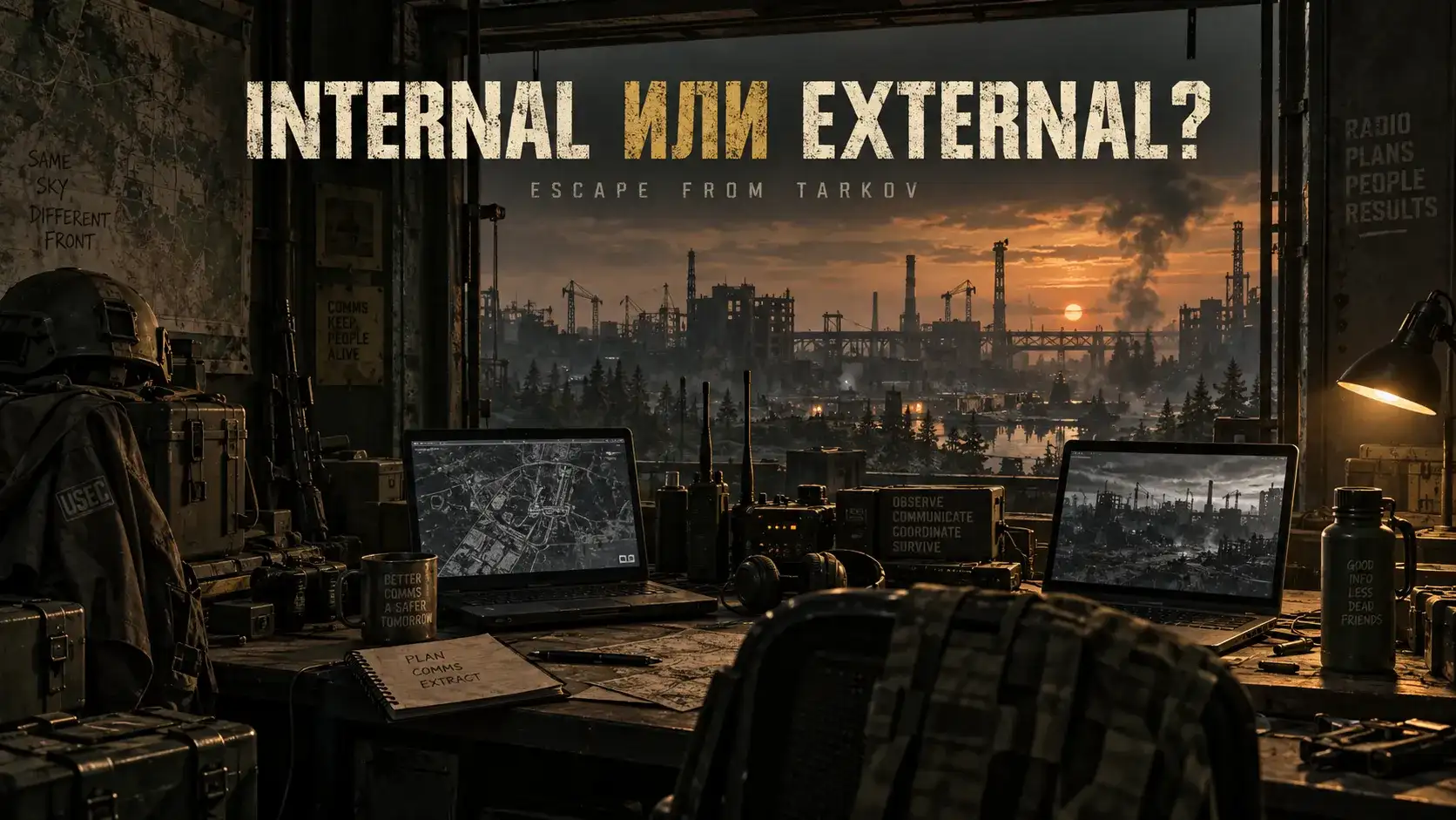 Internal or External: which should you choose for Tarkov?