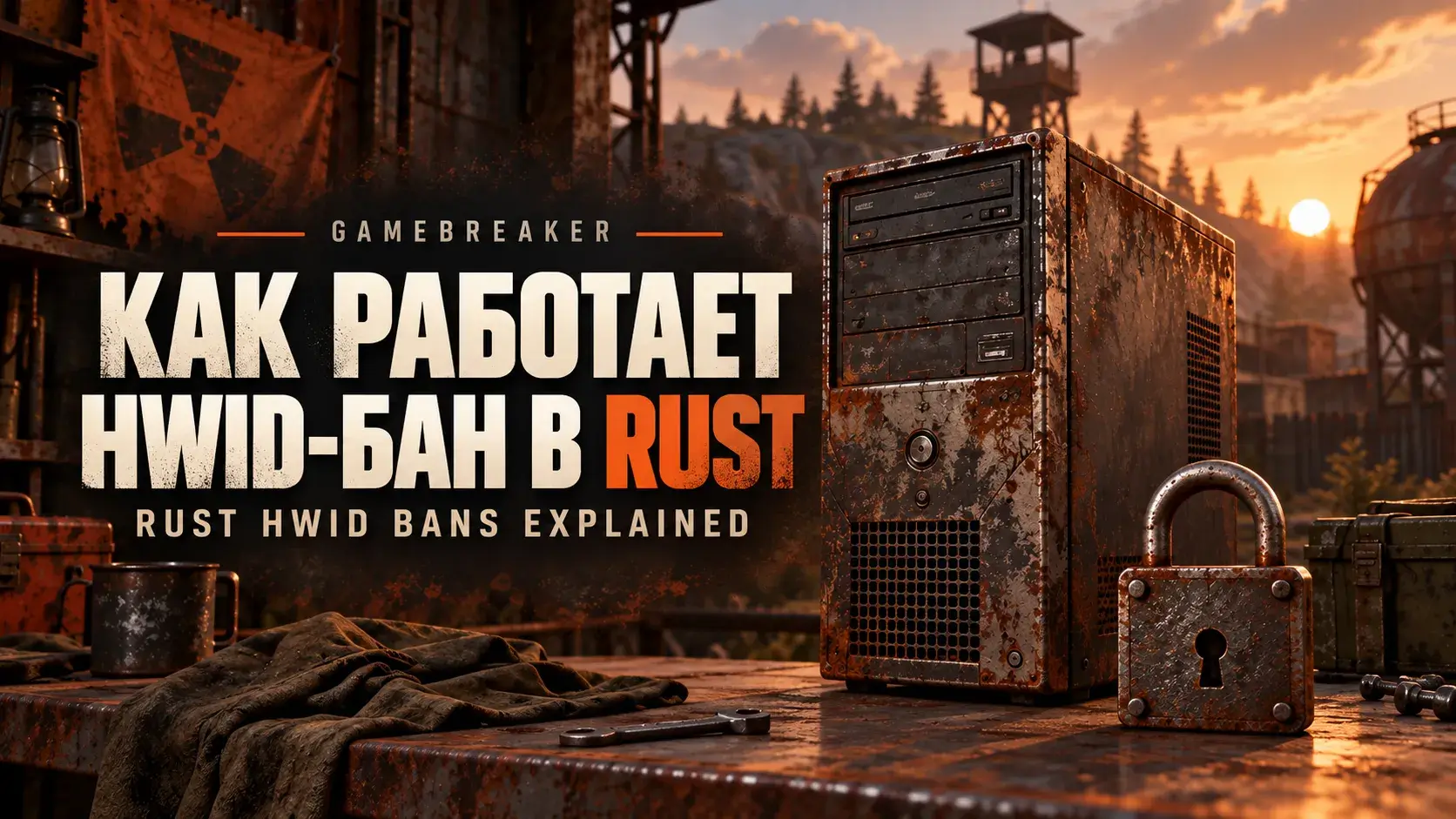 Как работает HWID-бан Rust?