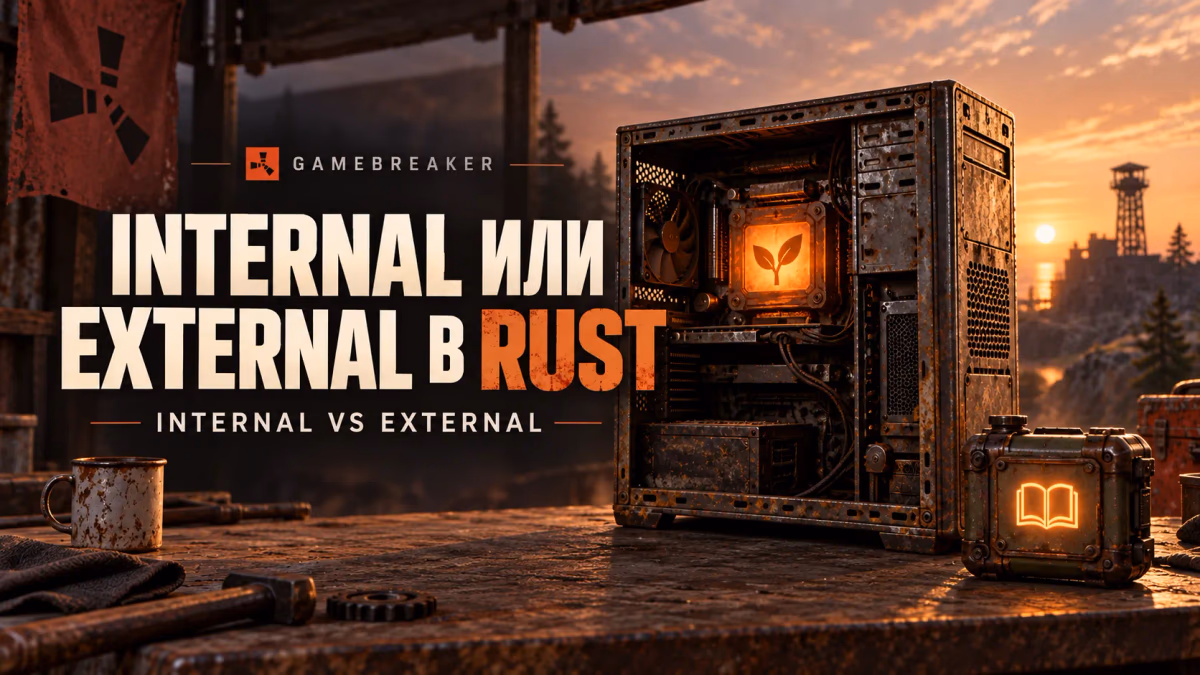 Internal или External чит для Rust?