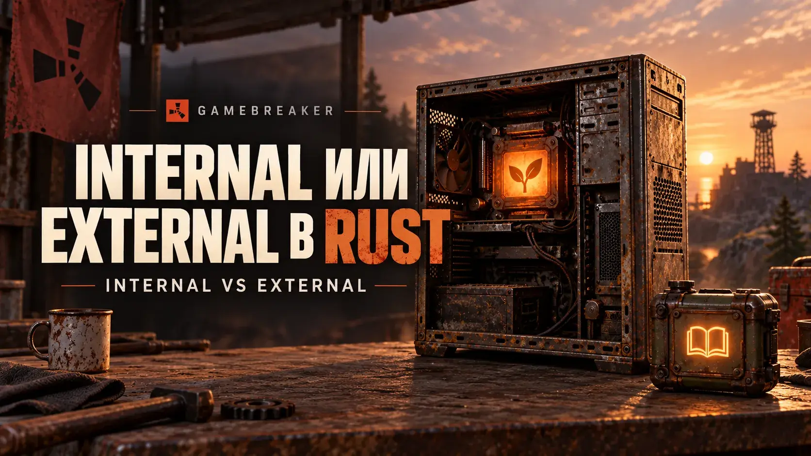 Internal или External чит для Rust?