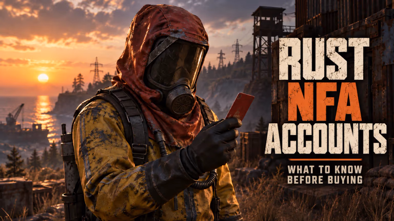 NFA-аккаунты Rust: что нужно знать перед покупкой