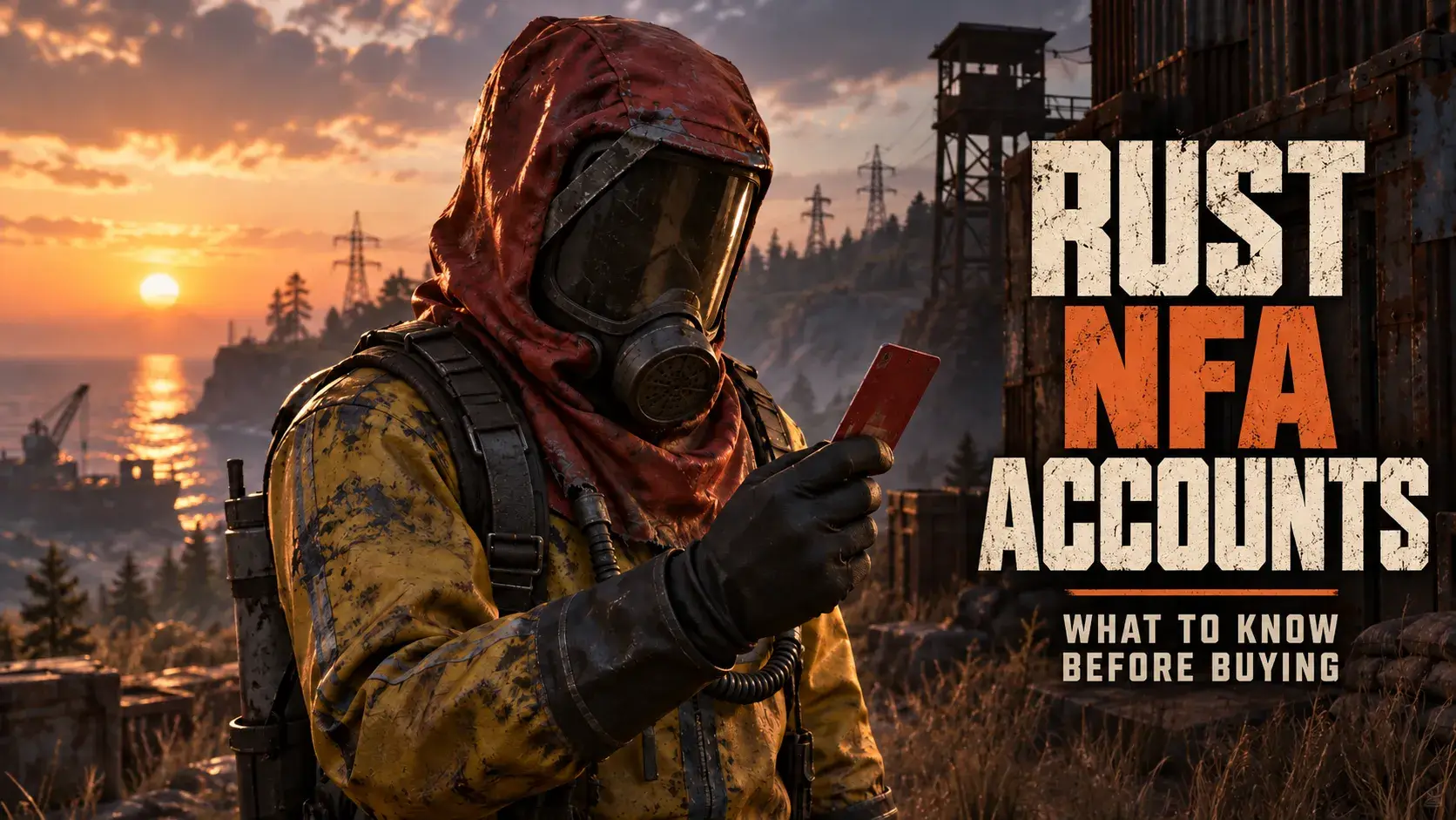 NFA-аккаунты Rust: что нужно знать перед покупкой