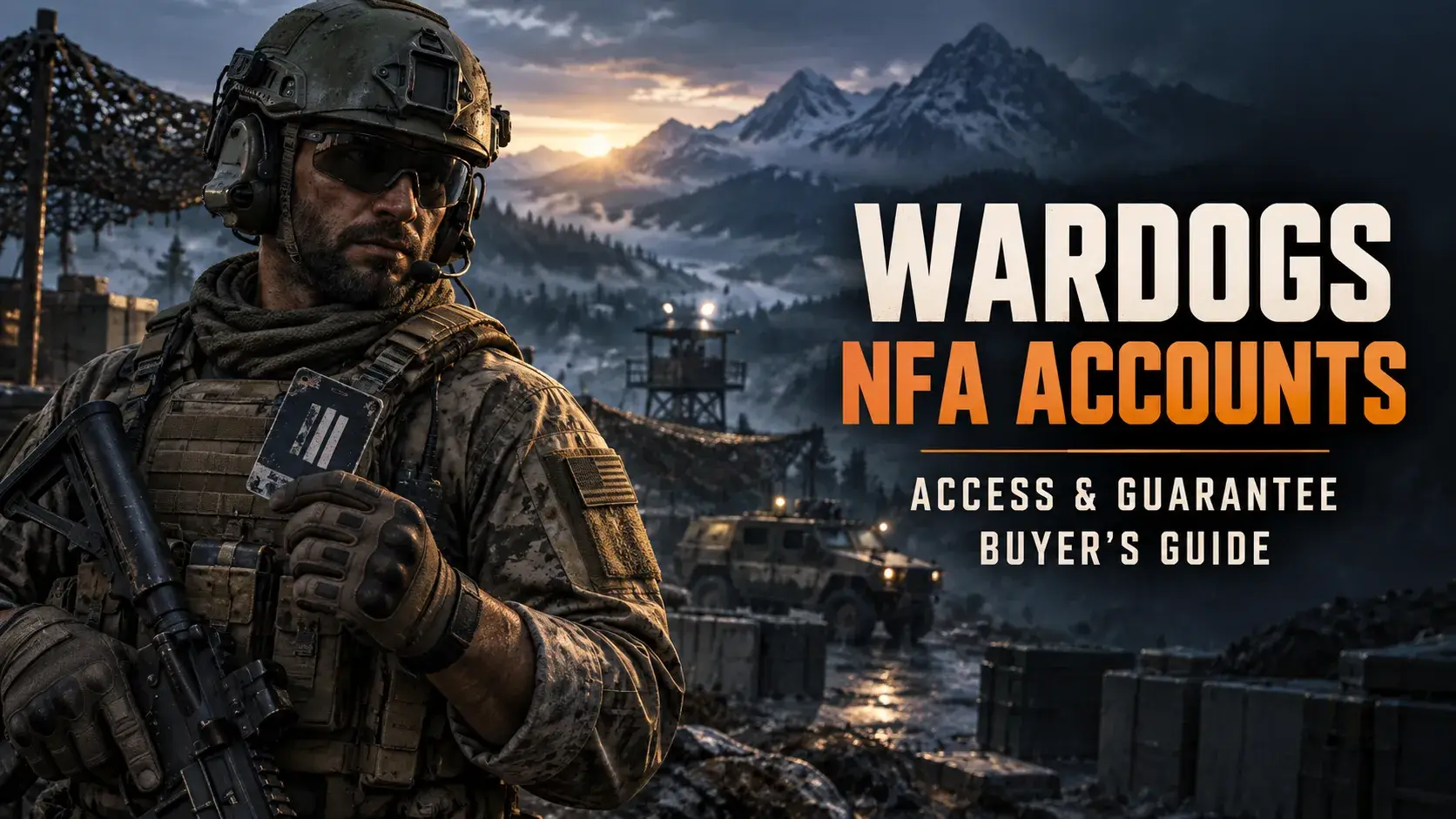 NFA-аккаунт WarDogs: покупка, доступ и гарантия